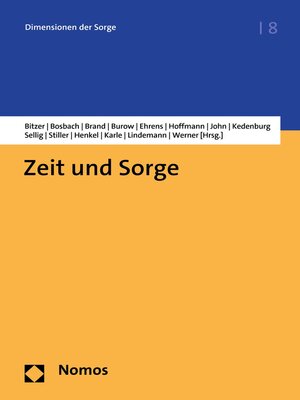 cover image of Zeit und Sorge